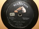 Elvis Presley - That's All Right / Blue Moon Of Kentucky 78 RCA Victor 20-6380