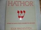 IGOR WAKHEVITCH / HATHOR / LP ORIGINAL FRENCH DARK PROG PSYCH  ELECT SYNTH