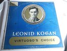 LEONID KOGAN / VIRTUOSO'S CHOICE / RARE CLASSICAL LP / WESTMINSTER / CRACKLY