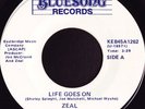 45 Boogie / Modern Soul - Zeal-Life Goes On - Bluesong **GRAIL** RARE listen 