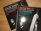Miles Davis Friday and Saturday Night  Blackhawk Club San Francisco MONO   2 LPS