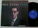 Bill Evans Trio Portrait In Jazz LP Riverside RM 12-315 Mono Microgroove