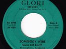 Black Gospel 45 - Sons Of Faith - Somebody Here - Glori - mp3