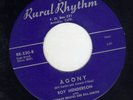 CA rockabilly Johnny Tyler RURAL RHYTHM 530 (( ?  )) Agony / Crying