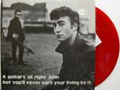 JOHN LENNON A Guitar's All Right John… Red Colored Vinyl 10