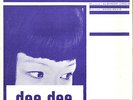 SHEET  MUSIC  //  DEE - DEE   //   LOVE  IS ALWAYS  //  BELGIUM  //  DAVID BOWIE