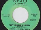 Black Gospel 45 - Mighty Covington Singers - Why Should I Suffer - Rejo - mp3