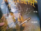 Megadeth - So far, so good... so what - Signed by all 4 members LP