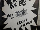 Private Garage Rock The Rebs 1968 A.D. Break Through Fredlo 6830LP Rare Original