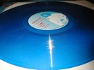 QUEEN A MESSAGE FROM THE PALACE, VERY RARE BLUE SPLATTERED VINYL LP