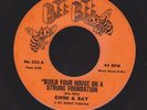 GWEN & RAY build your house on a strong foundation NORTHERN SOUL 45 on BEE BEE