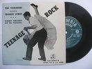 1 BOX OF 200 ROCK N ROLL/DOO WOP 45s + FRANKIE LYMON EP TEENAGE ROCK