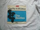 The Beatles cry for a shadow single picture sleeve Rare