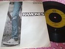 RAMONES - ROCKAWAY BEACH  - UK PRESS RARE pic/sleeve SINGLE