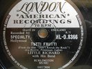 LITTLE RICHARD TUTTI FRUTTI/LONG TALL SALLY 78 RECORD