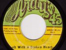 THE PARAGONS - LEFT WITH A BROKEN HEART - Rare Rocksteady Sound Clip