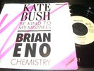 KATE BUSH BRIAN ENO Rare german Promotional 7 inch with Picture sleeve