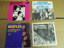 YARDBIRDS-BEATLES-RASCALS-LOVECRAFT-4 PSYCH ROCK PICTURE SLEEVES PS-NO RECORDS