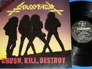 SARCOFAGO - Crush Kill Destroy LP BRAZIL ==DIFF of venom slayer metallica mayhem