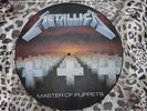 METALLICA - MASTER OF PUPPETS - LP UK 1986 - ORIG RARE PICTURE DISC MFN - EX+