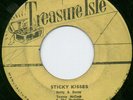 Rare 1965 Treasure Isle - BONGO MAN - Bongo Man Byfield / Sticky Kisses 7