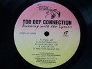 1992 RARE INDIE HIP HOP LP Too Def Connection - Running With The Lyrics   Savage