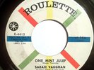 NORTHERN SOUL 45-SARAH VAUGHAN-ONE MINT JULEP /MAMA on ROULETTE VG++