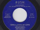 Modern Soul Funk 45 - Melanie Burke - Sing A Song Of Love - Rush - mp3 - rare