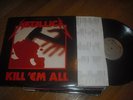 METALLICA Kill 'Em All LP MEGAFORCE Thrash Speed Metal Ulrich Burton Hammett