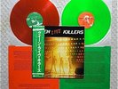 QUEEN / LIVE KILLERS JAPAN 2LP / OBI, COLOR VINYL, FREDDIE MERCURY, NM