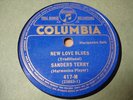 SANDERS SONNY TERRY Train Whistle Blues/New Love Blues COLUMBIA 417 E+