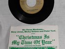 MONKEES CHRISTMAS IS MY TIME OF YEAR 45 VINYL RECORD SET DAVY JONES DOLENZ TORK