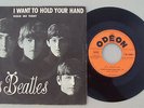 THE BEATLES I want to hold your hand Hold me tight Rare French SP Odéon SO 10099