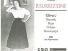 ?? OPER ? Franco Alfano (*1876) ? RISURREZIONE ? Magda Olivero ? 2CD