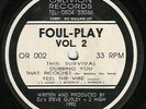 Foul-Play ?- Vol. 2, Original Rare Classic Jungle, Breakbeat, Hardcore