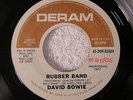 DAVID BOWIE “Rubber Band/There Is A Happy Land” DURAM 1ST Single PROMO VG++