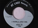 rare Soul R&B 45 EDDIE BO i found a little girl AT LAST