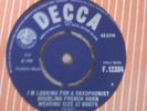 L K THE ARTWOODS I'M LOOKING FOR A SAXOPHONIST (E.T.C.)/ I TAKE WHAT I WANT VG