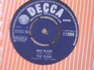 L K THE PLEBS BAD BLOOD / BABE I'M GONNA LEAVE YOU. DECCA F.12006 VG+