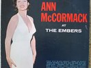 Ann McCormack At the Embers LP signed