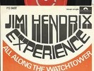 JIMI HENDRIX EXPERIENCE UNIQUE SOUTH AFRICA  PS 45  ALL ALONG THE WATCHTOWER