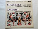 ANSERMET Stravinsky: les noces  LP DECCA SXL 2277 UK