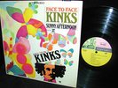 MINT CLEAN 1966 ORIG   THE KINKS  FACE TO FACE   Psych Garage + SUNNY AFTERNOON