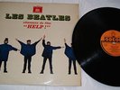 THE BEATLES Chansons Du Film Help LP Rare French Pressing Odeon Orange OSX 230