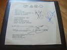 Led Zeppelin - Zoso  LP inner Sleeve  Signed By the Band