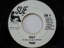 RARE FUNK PROMO 45 Juggy - Oily / The Spoiler   Sue #9 HEAR IT
