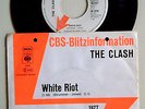 7“ THE CLASH „WHITE RIOT / 1977“ CBS-BLITZPROMO