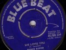 PRINCE BUSTER/SKINHEAD REGGAE/BLUE BEAT BB234/SHE LOVES YOU - HEALING...LISTEN