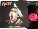 CANCER -To the Gory End LP 1990 ++ FIRST PRESS ++SOL 22 carnage obituary death