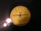 Johnny Cash Sun  78-I WALK THE LINE/GET RHYTHM
